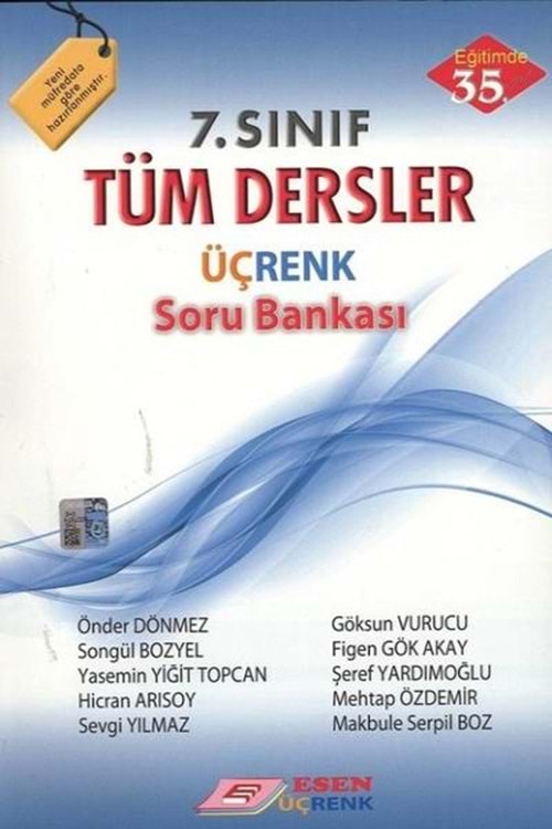 ESEN 7.SINIF TÜM DERSLER SORU BANKASI