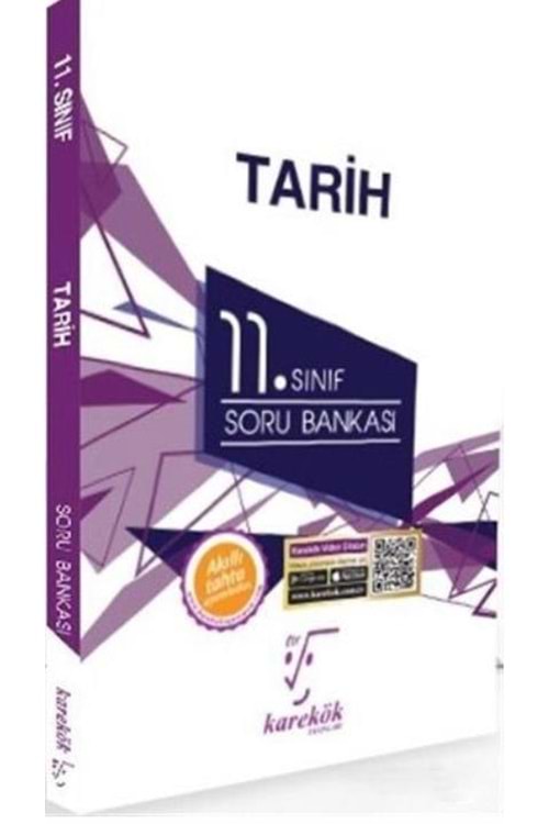 KAREKÖK 11.SINIF TARİH SORU BANKASI YENİ