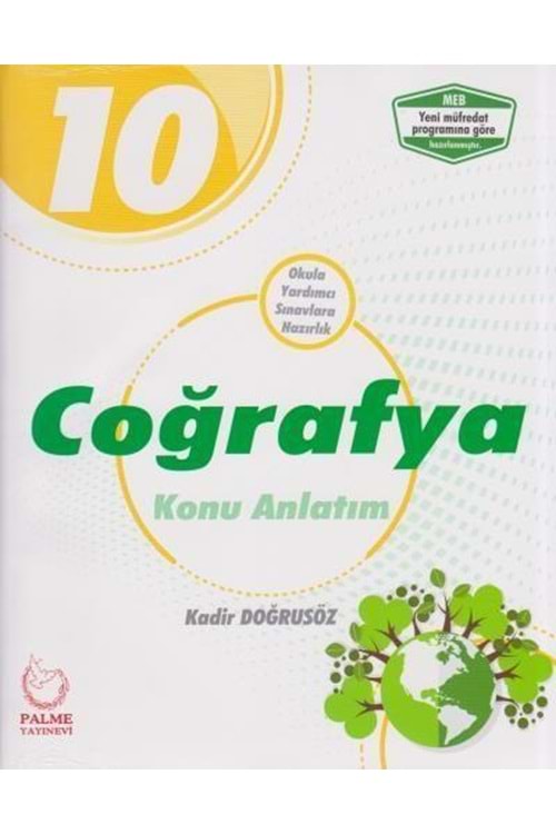 PALME 10.SINIF COĞRAFYA KONU ANLATIMLI