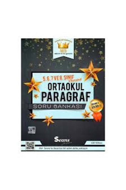 SEANS ORTAOKUL PARAGRAF YILDIZLAR KARMASI SORU BANKASI