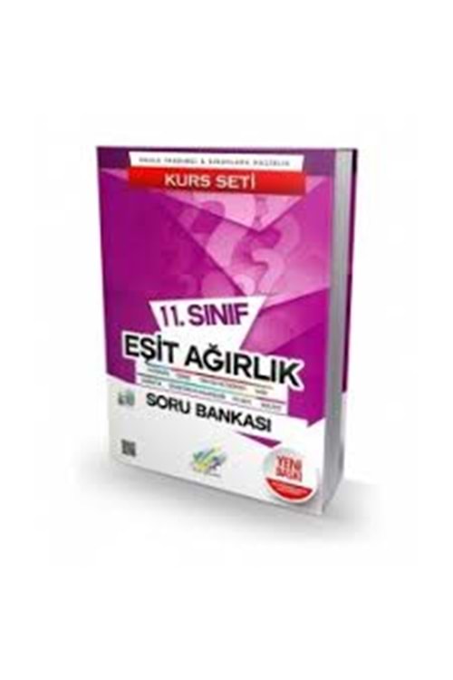 FDD 11.SINIF EŞİT AĞIRLIK KURS SETİ SORU BANKASI
