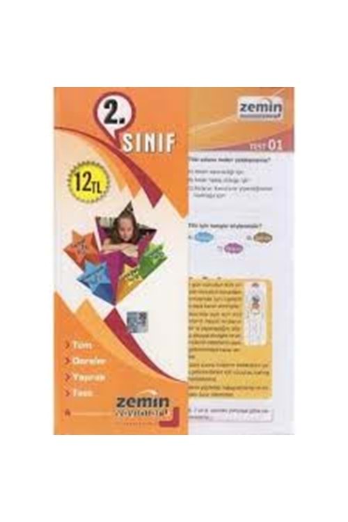ZEMİN 2.SINIF TÜM DERSLER YAPRAK TEST