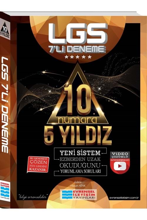 EVRENSEL İLETİŞİM 8.SINIF LGS VİDEO ÇÖZ. 7 Lİ DENEME (10 NUMARA 5 YILDIZ)