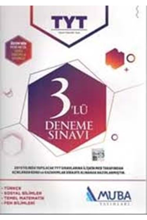 MUBA TYT 3.LÜ DENEME SINAVI