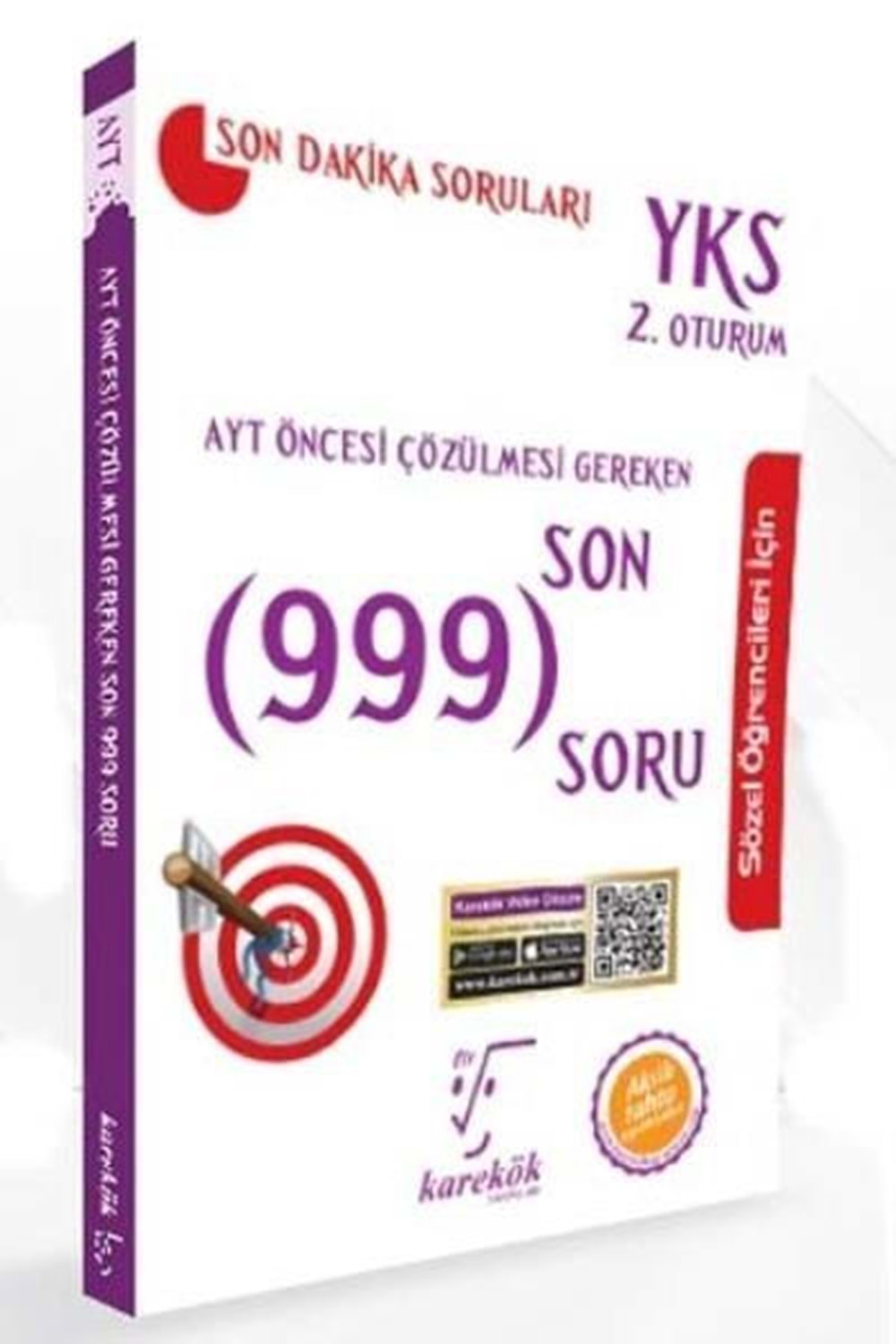 KAREKÖK AYT ÖNCESİ ÇÖZÜLMESİ GEREKEN SÖZEL SON 999 SORU YENİ