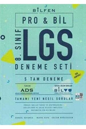 BİLFEN 8.SINIF PROBİL 5Lİ DENEME SETİ