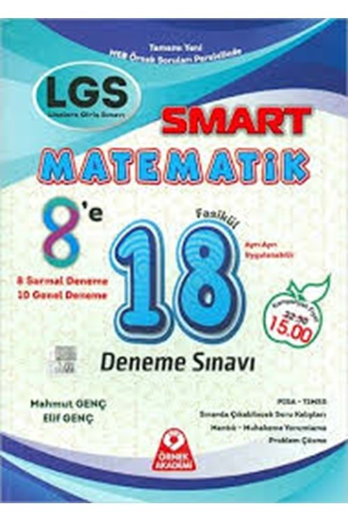 ÖRNEK 8.SINIF LGS MATEMATİK 18 Lİ DENEME SINAVI