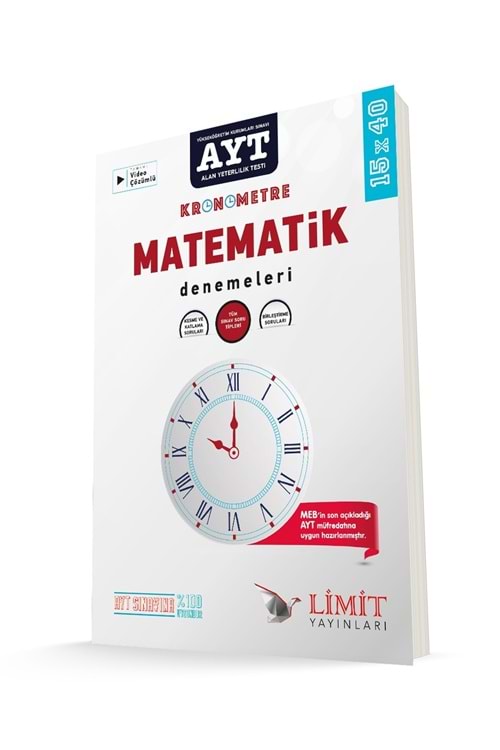 LİMİT AYT KRONOMETRE MATEMATİK DENEMELERİ
