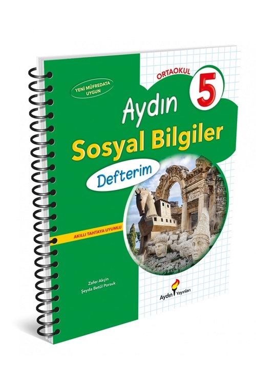 AYDIN YAYINLARI 5.SINIF SOSYAL BİLGİLER DEFTERİM