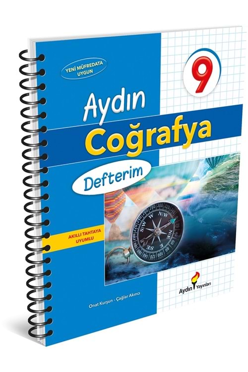 AYDIN YAYINLARI 9.SINIF COĞRAFYA DEFTERİM 9