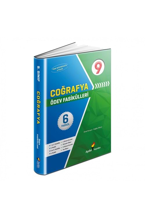 AYDIN YAYINLARI 9.SINIF COĞRAFYA ÖDEV FASİKÜLLERİ 9