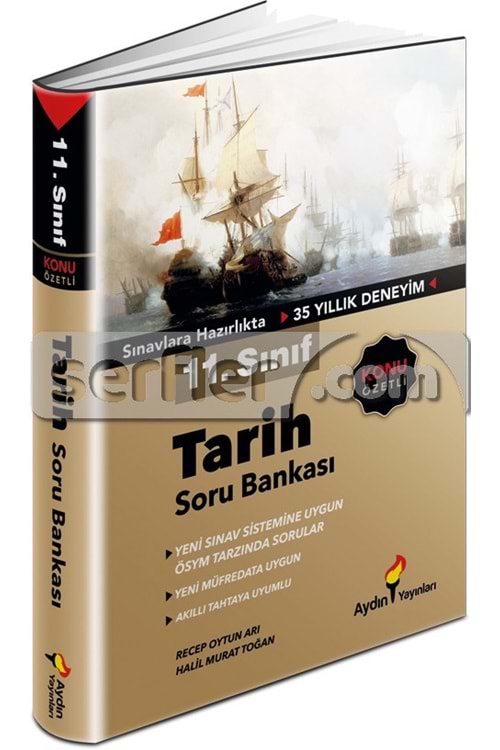 AYDIN YAYINLARI 11.SINIF TARİH KONU ÖZETLİ SORU BANKASI