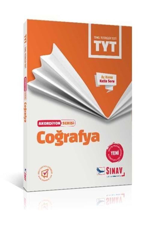 SINAV TYT COĞRAFYA (AKORDİYON SERİSİ)