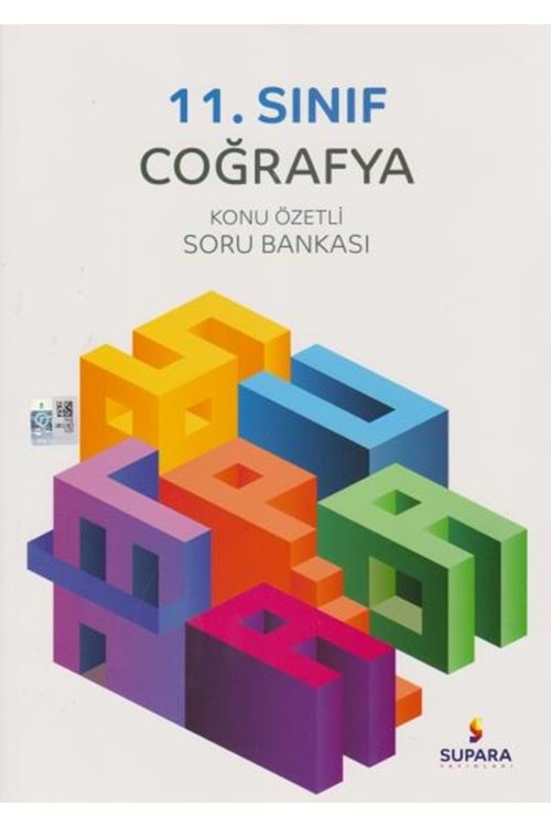 SUPARA 11.SINIF COĞRAFYA KONU ÖZETLİ SORU BANKASI