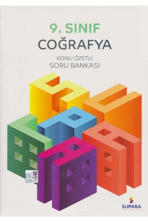 SUPARA 9.SINIF COĞRAFYA KONU ÖZETLİ SORU BANKASI