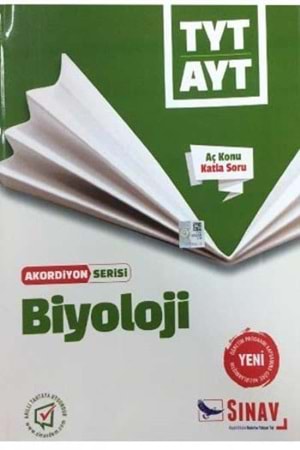 SINAV TYT AYT BİYOLOJİ (AKORDİYON SERİSİ)