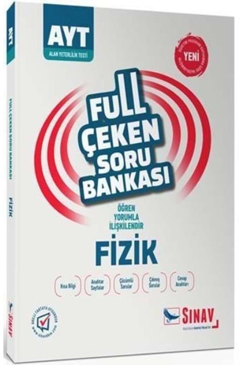 SINAV AYT FİZİK FULL ÇEKEN SORU BANKASI