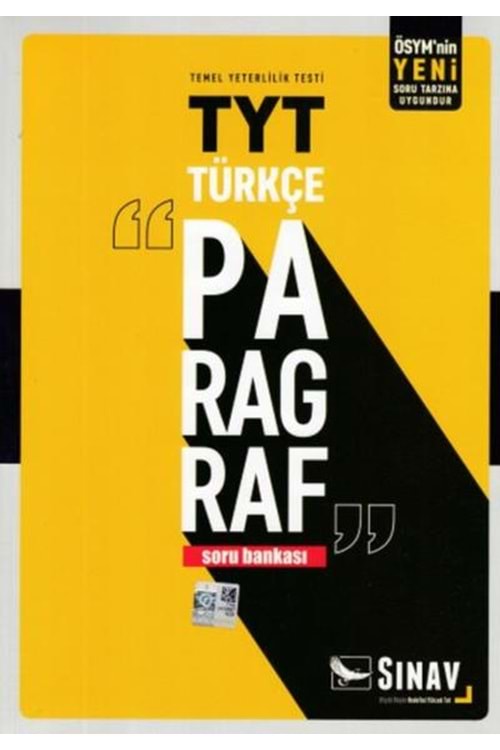 SINAV TYT TÜRKÇE PARAGRAF SORU BANKASI