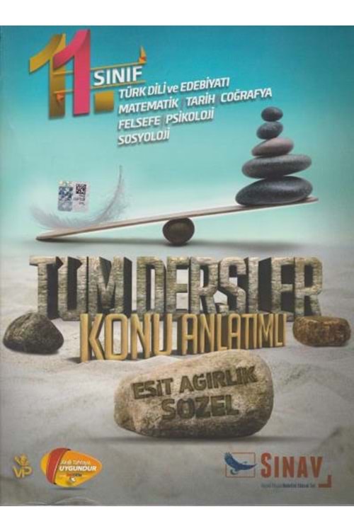 SINAV 11.SINIF TÜM DERSLER SÖZEL-EŞİT AĞIRLIK KONU ANLATIMLI