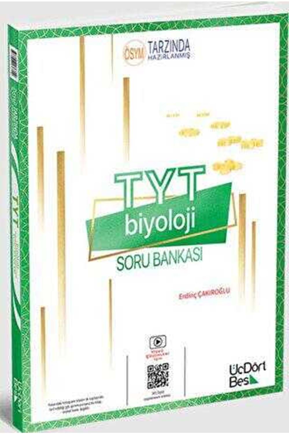 ÜÇDÖRTBEŞ 2025 TYT BİYOLOJİ SORU BANKASI