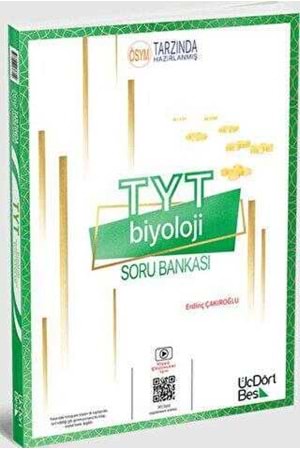 ÜÇDÖRTBEŞ 2025 TYT BİYOLOJİ SORU BANKASI