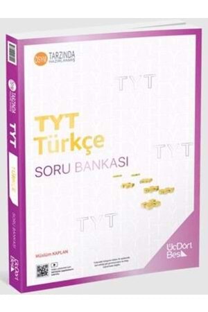 ÜÇDÖRTBEŞ 2025 TYT TÜRKÇE SORU BANKASI