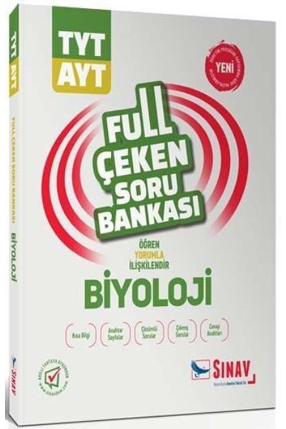 SINAV TYT AYT BİYOLOJİ FULL ÇEKEN SORU BANKASI