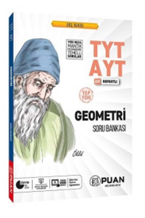PUAN TYT AYT GEOMETRİ GÜÇ SERİSİ SORU BANKASI