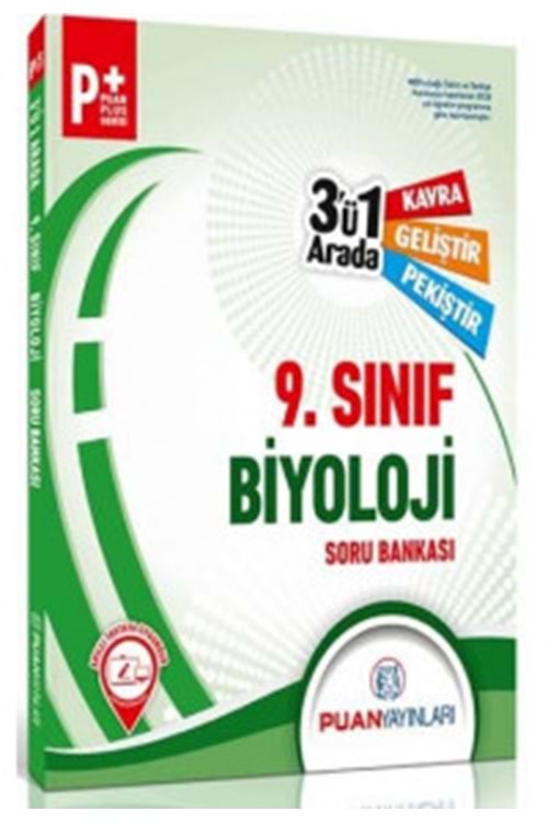 PUAN 9.SINIF BİYOLOJİ 3'Ü 1 ARADA SORU BANKASI