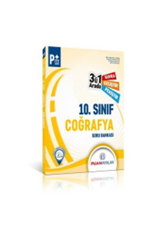 PUAN 10.SINIF COĞRAFYA 3'Ü 1 ARADA SORU BANKASI