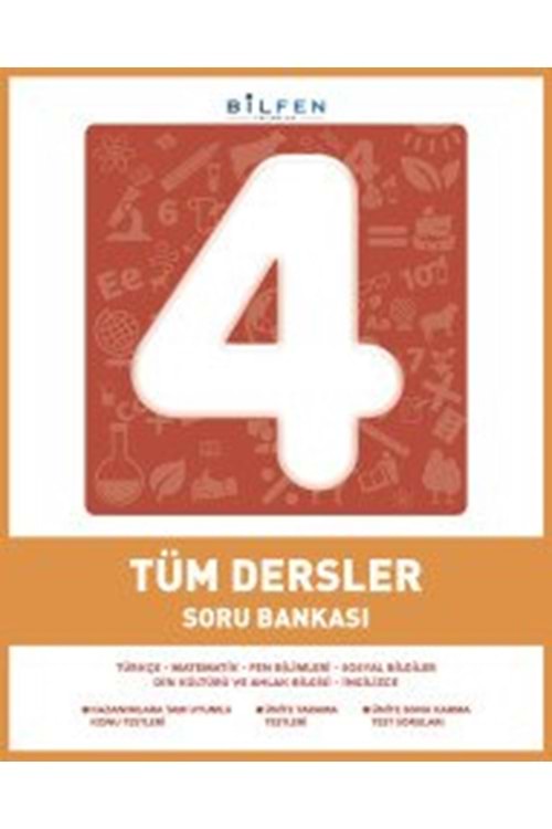 BİLFEN 4.SINIF TÜM DERSLER SORU BANKASI