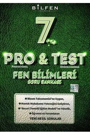 BİLFEN 7.SINIF PRO&TEST FEN BİLİMLERİ SORU BANKASI
