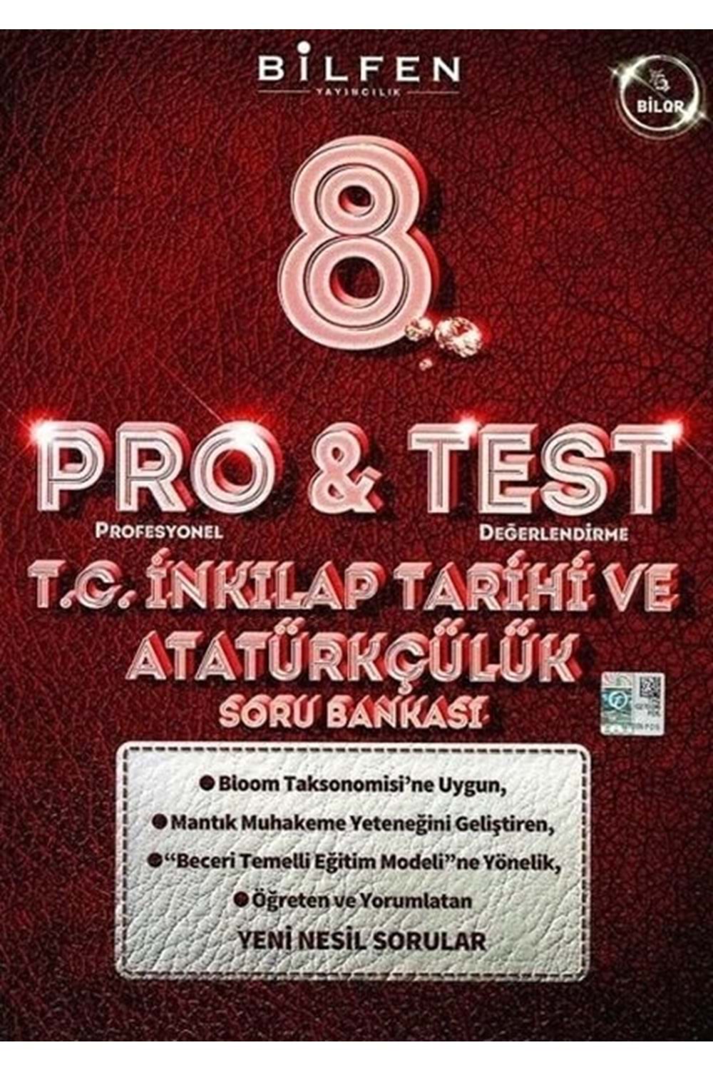 BİLFEN 8.SINIF PRO&TEST TC İNKILAP TARİHİ VE ATATÜRKÇÜLÜK SORU BANKASI