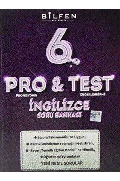 BİLFEN 6.SINIF PRO&TEST İNGİLİZCE SORU BANKASI