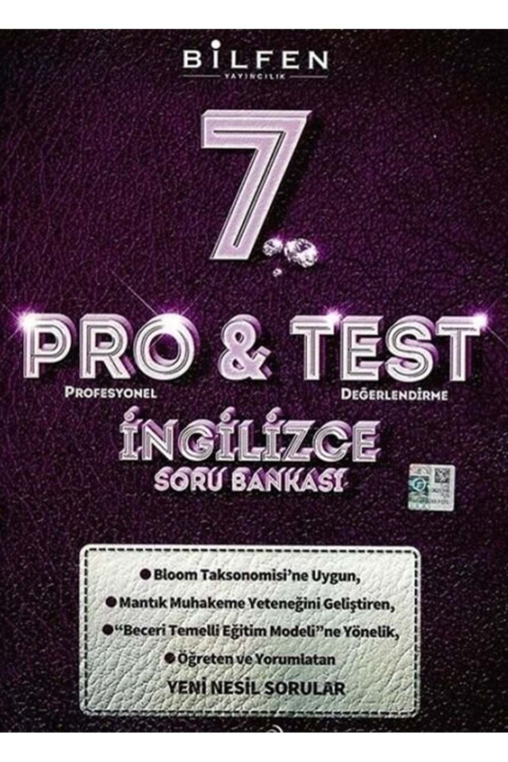 BİLFEN 7.SINIF PRO&TEST İNGİLİZCE SORU BANKASI