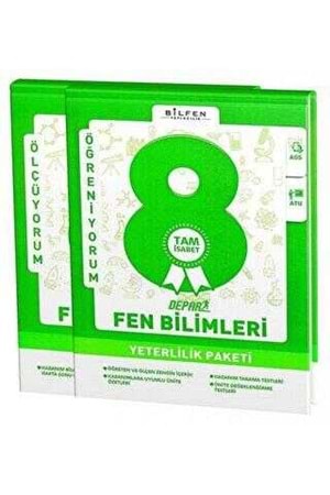 BİLFEN 8.SINIF FEN BİLİMLERİ DEPAR YETERLİLİK PAKETİ