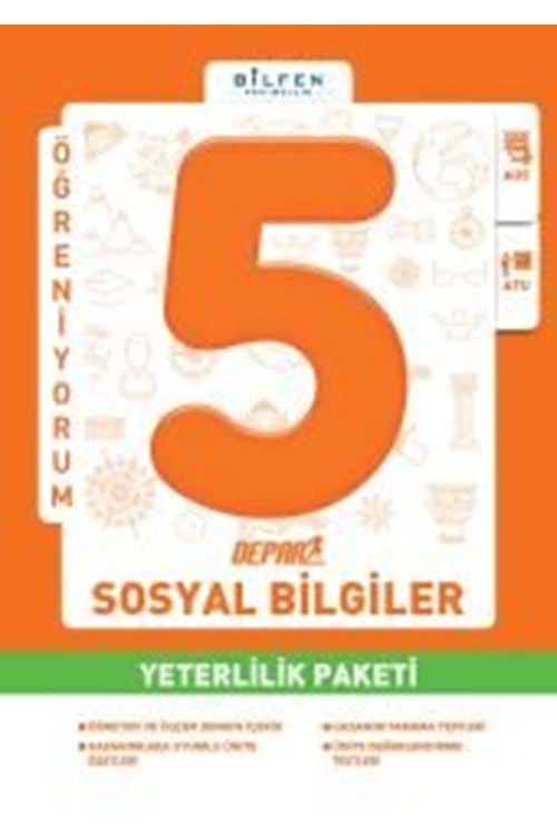 BİLFEN 5.SINIF SOSYAL BİLGİLER DEPAR YETERLİLİK PAKETİ