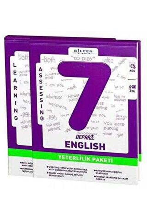 BİLFEN 7.SINIF İNGİLİZCE DEPAR YETERLİLİK PAKETİ