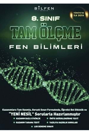 BİLFEN 8.SINIF FEN BİLİMLERİ TAM ÖLÇME YENİ