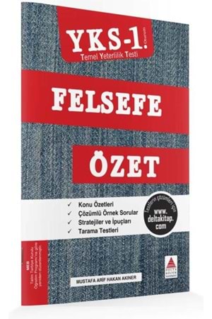 DELTA TYT FELSEFE ÖZET