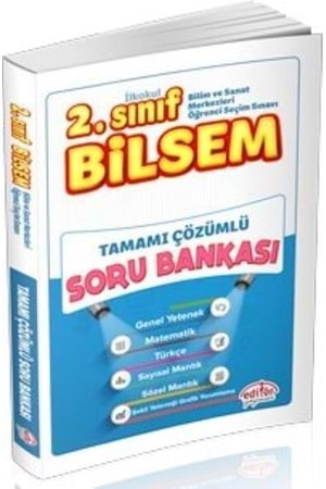 EDİTÖR 2.SINIF BİLSEM TAMAMI ÇÖZÜMLÜ SORU BANKASI