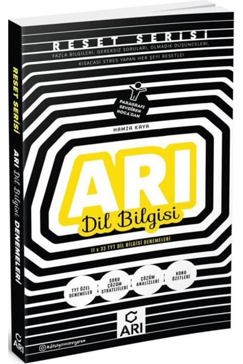 ARI RESET SERİSİ DİL BİLGİSİ DENEME SINAVI