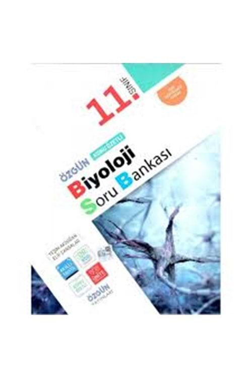ÖZGÜN 11.SINIF BİYOLOJİ KONU ÖZETLİ SORU BANKASI 2023-2024