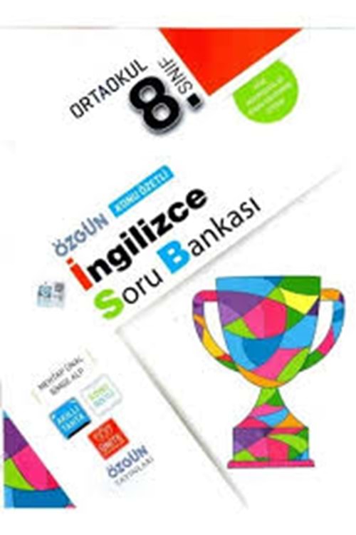 ÖZGÜN 8.SINIF İNGİLİZCE KONU ÖZETLİ SORU BANKASI 2023-2024