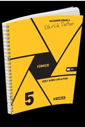 HIZ 5.SINIF TÜRKÇE ETKİNLİK DEFTERİ HO 23-24