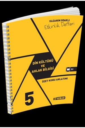 HIZ YAYINLARI 5.SINIF DİN KÜLTÜRÜ VE AHLAK BİLGİSİ ETKİNLİK DEFTERİ HO 23-24