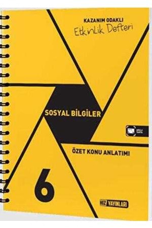 HIZ 6.SINIF SOSYAL BİLGİLER ETKİNLİK DEFTERİ