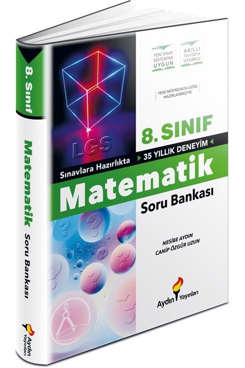 AYDIN YAYINLARI 8.SINIF MATEMATİK SORU BANKASI