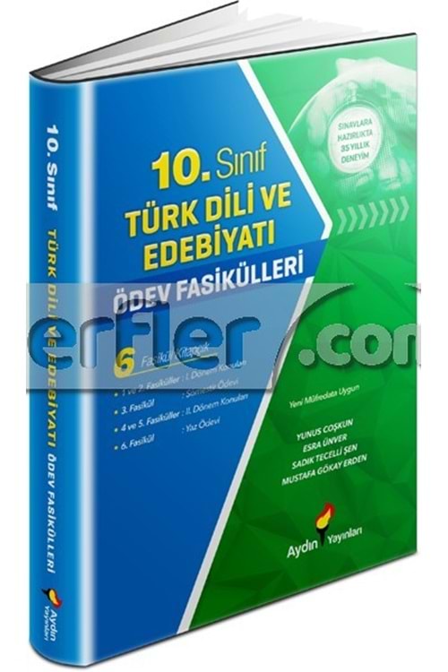 AYDIN YAYINLARI 10.SINIF TÜRK DİLİ VE EDEBİYATI ÖDEV FASİKÜLLERİ 10