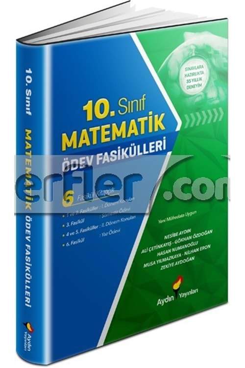AYDIN YAYINLARI 10.SINIF MATEMATİK ÖDEV FASİKÜLLERİ 10
